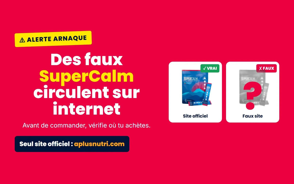 Alerte arnaque : des faux SuperCalm circulent sur internet
