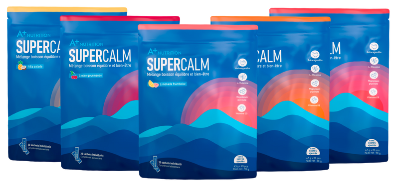SuperCalm — 5 smagsvarianter
